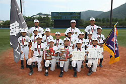 準優勝チーム：西奈南野球スポーツ少年団